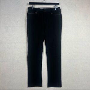 RLX Ralph Lauren Size 2 Black Performance Golf Pants Slim Straight Fit Stretch